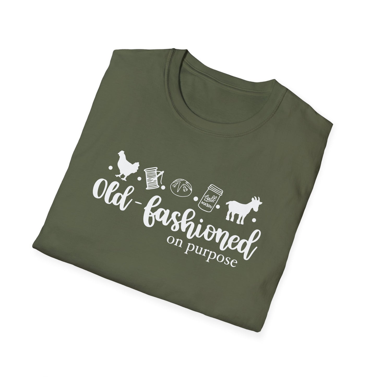 Old Fashioned On Purpose Softstyle T-Shirt
