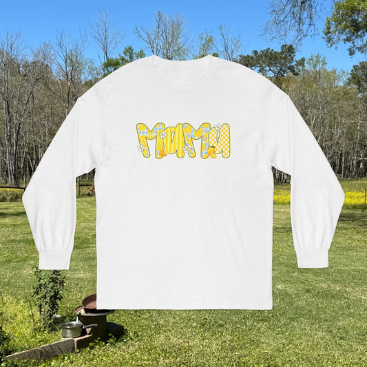 MAMA Long Sleeve Tee – Zesty, Sweet & Sunshine-Soaked
