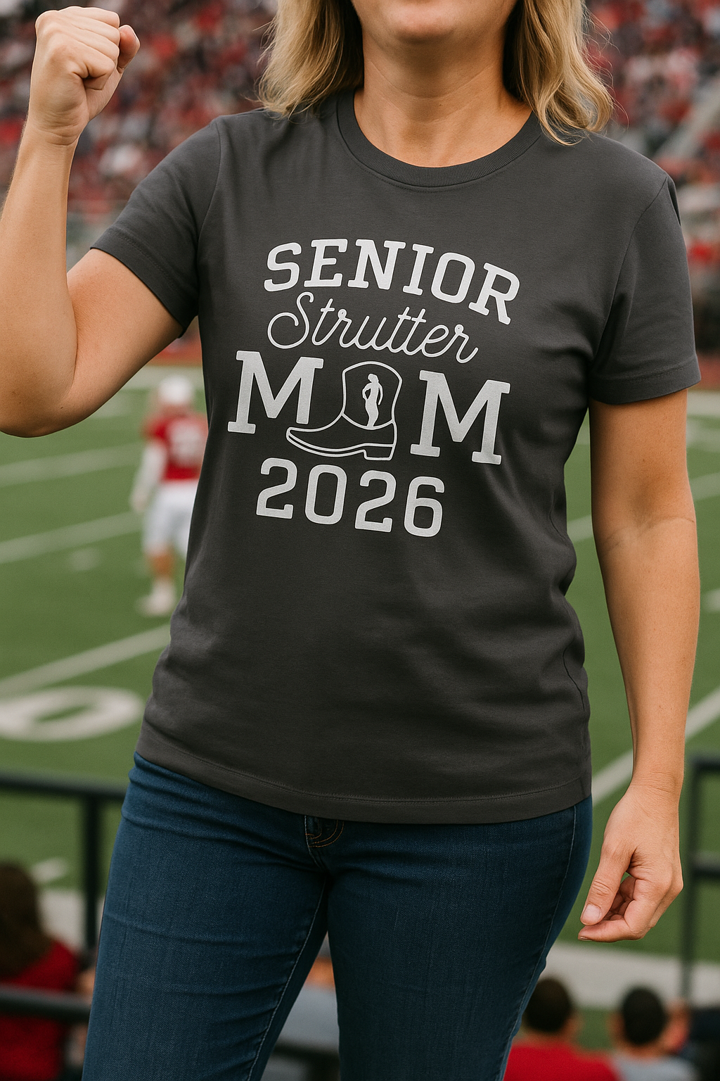 Senior Strutter Mom Soft Touch Tee